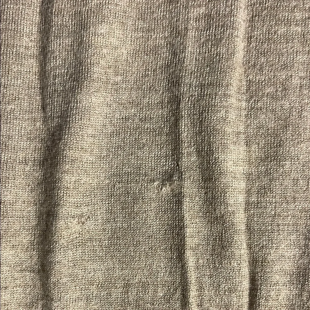 J. Crew Merino Wool Crewneck with Lace Shoulder Detail - Small